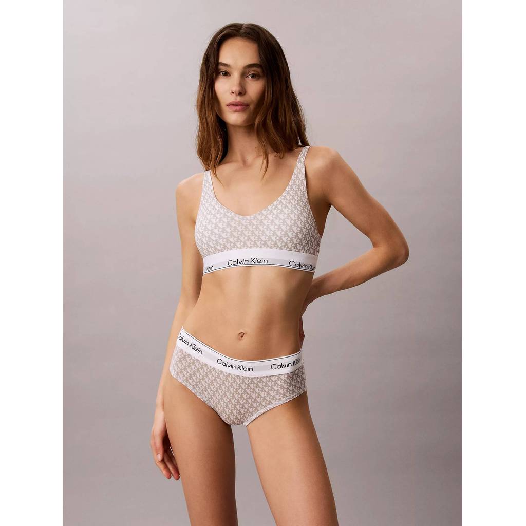 Calvin Klein Underwear - Lightly Lined Triangle Bralette - Icon Cotton Modal