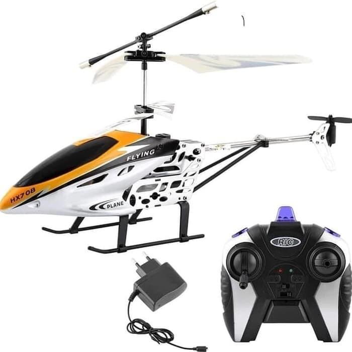 Mainan anak remote control helicopter HX-708 pesawat terbang hx 708