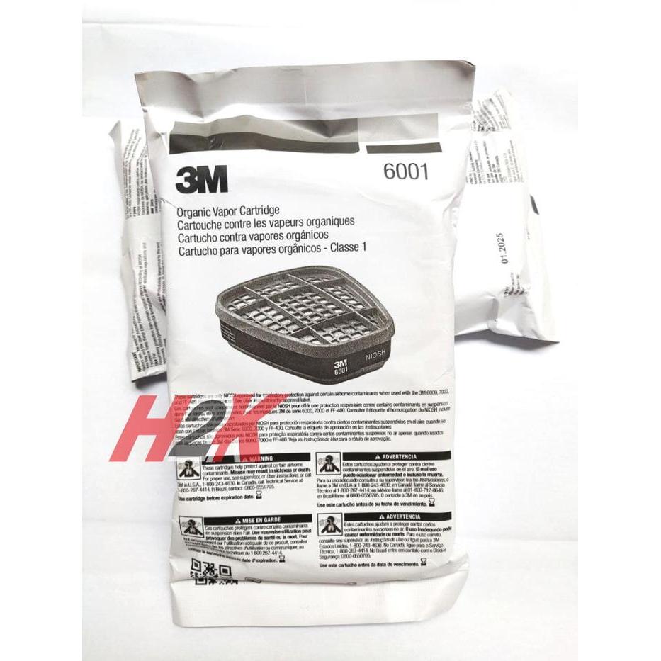 TS Filter Masker / Organic Cartridge 3M 6001 - 6001 TERMURAH
