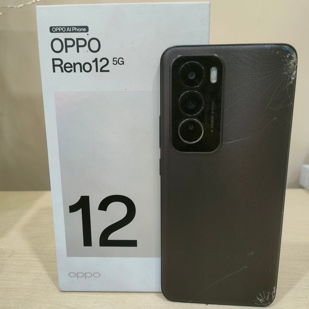 Handphone Oppo Reno 12 (5G) Ram 12/256 GB (cek deskripsi, minus 1) 586472