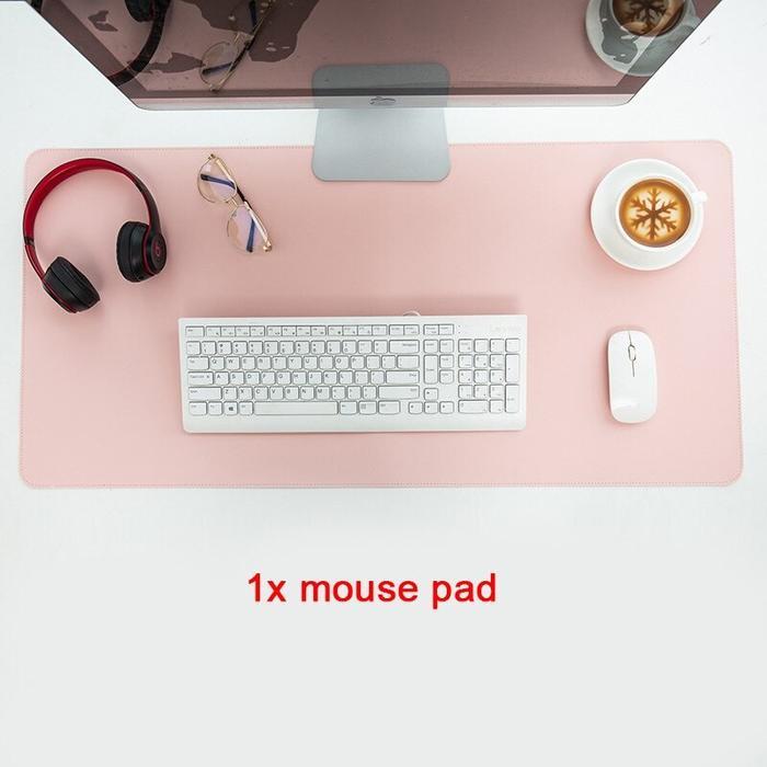 LEVINO Macaron Mousepad Big Size XXL Deskmat For Computer Alas Meja Mousepad Komputer - PU Waterproo