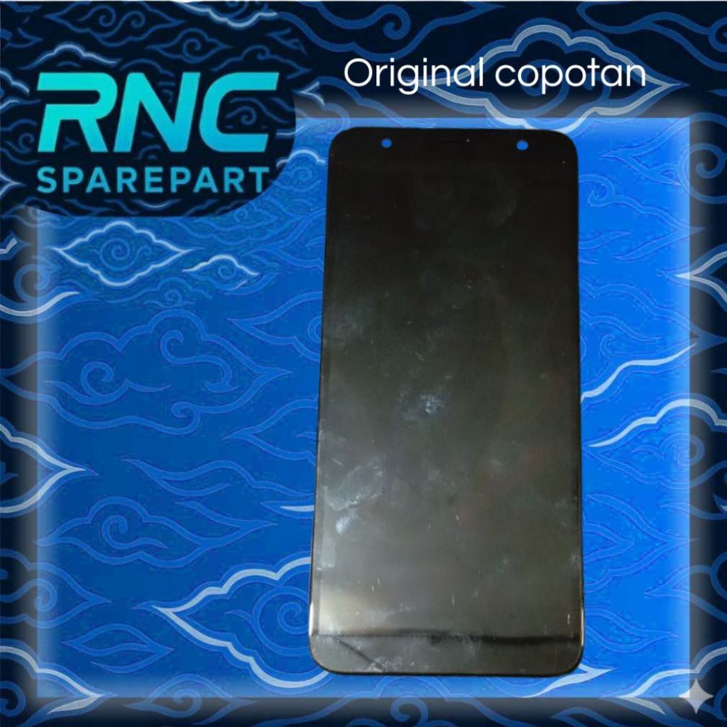 Lcd Samsung J6 Plus second Original Copotan