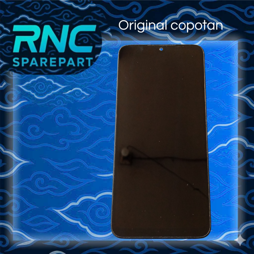 lcd + frame redmi 9a original copotan