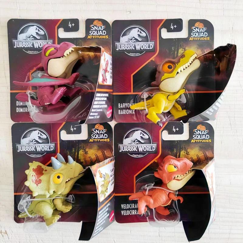 Hot al Mattel Jurassic World Snap Squad nosaurs Indominus Rex Baryonyx Mosasauru Bumy Ankylosaurus i