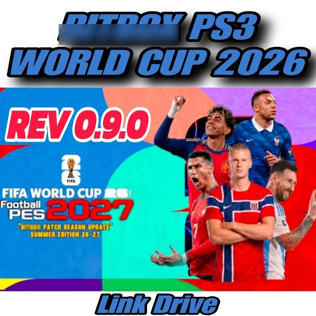 Termurah Link Game PS3 - PES 2026 B1TB0X PATCH World Cup PS3 Update - ready game ps2 ps3 ps4 cfw hfw