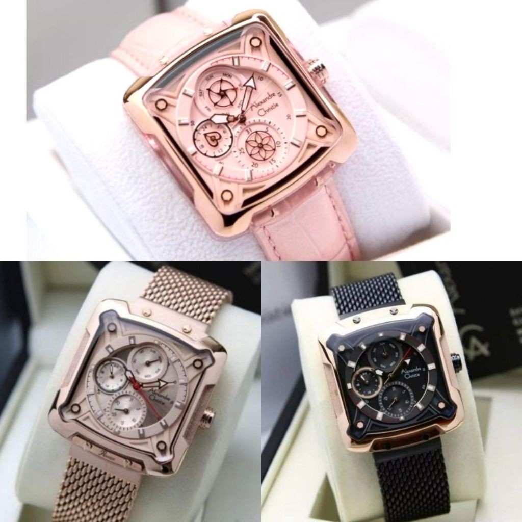 AC 3030 JAM TANGAN ALEXANDRE CHRISTIE AC3030 WANITA / AC 3030 LEATHER / 3030 ORIGINAL AC  3030 Jam