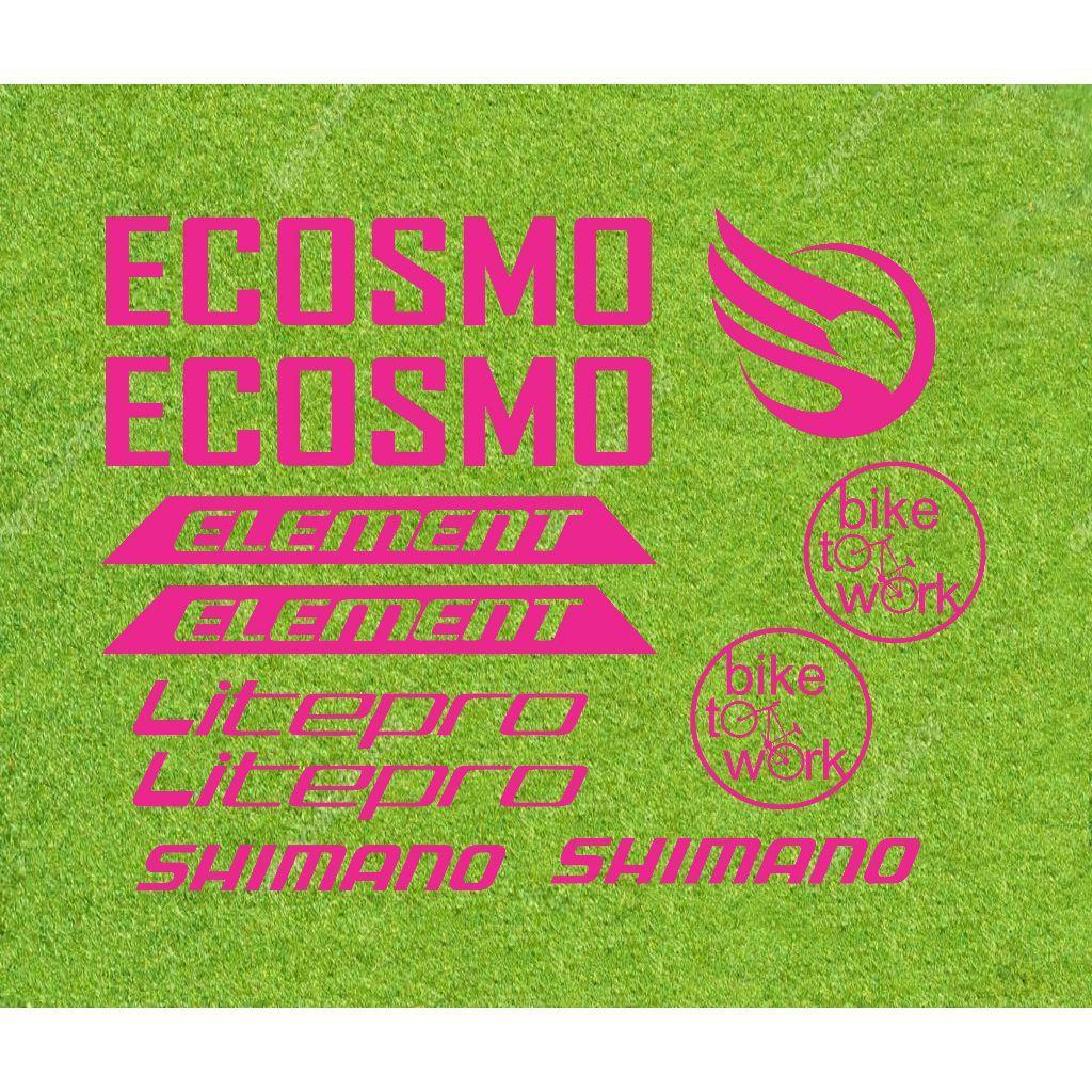 cutting stiker sepeda element ecosmo