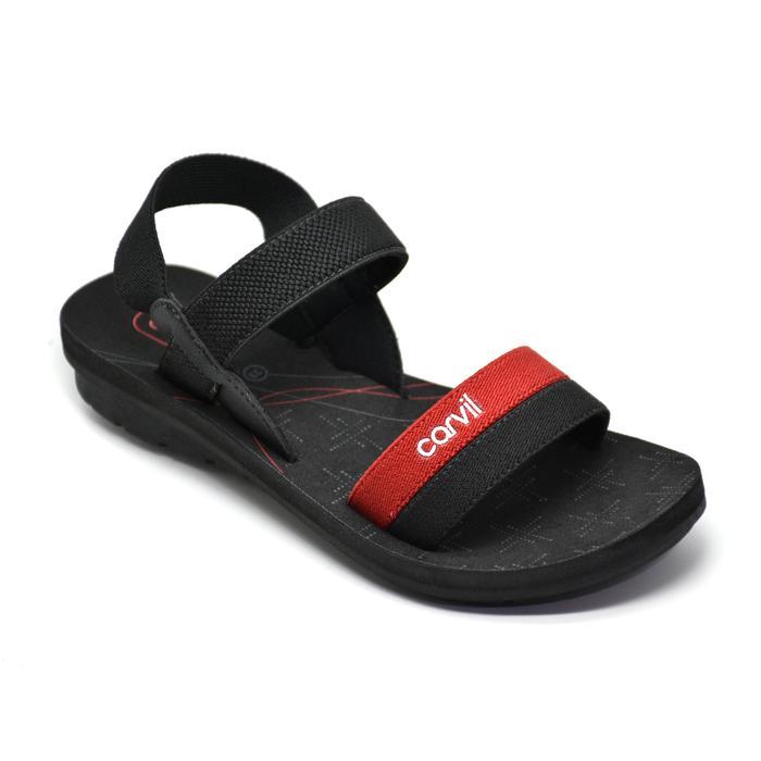 CHELSEA COLLECTION >> Carvil Sandal Anak Ramona - TWB -  Fashion Kids - black/red, 31