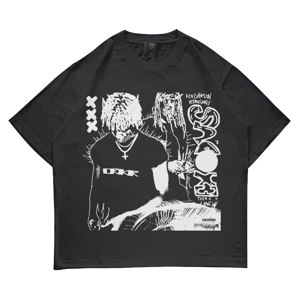 Kaos Pria Desain Grafis Megablast – Destroy Lonely 11 Kaos Oversize Combed 24S Lengan Pendek Anti Ku