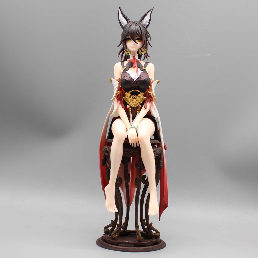28.5cm Anime Ting Yun Honkai: Star Rail Figures Gk Pvc Tingyun Action Figures Desktop Collection Mod