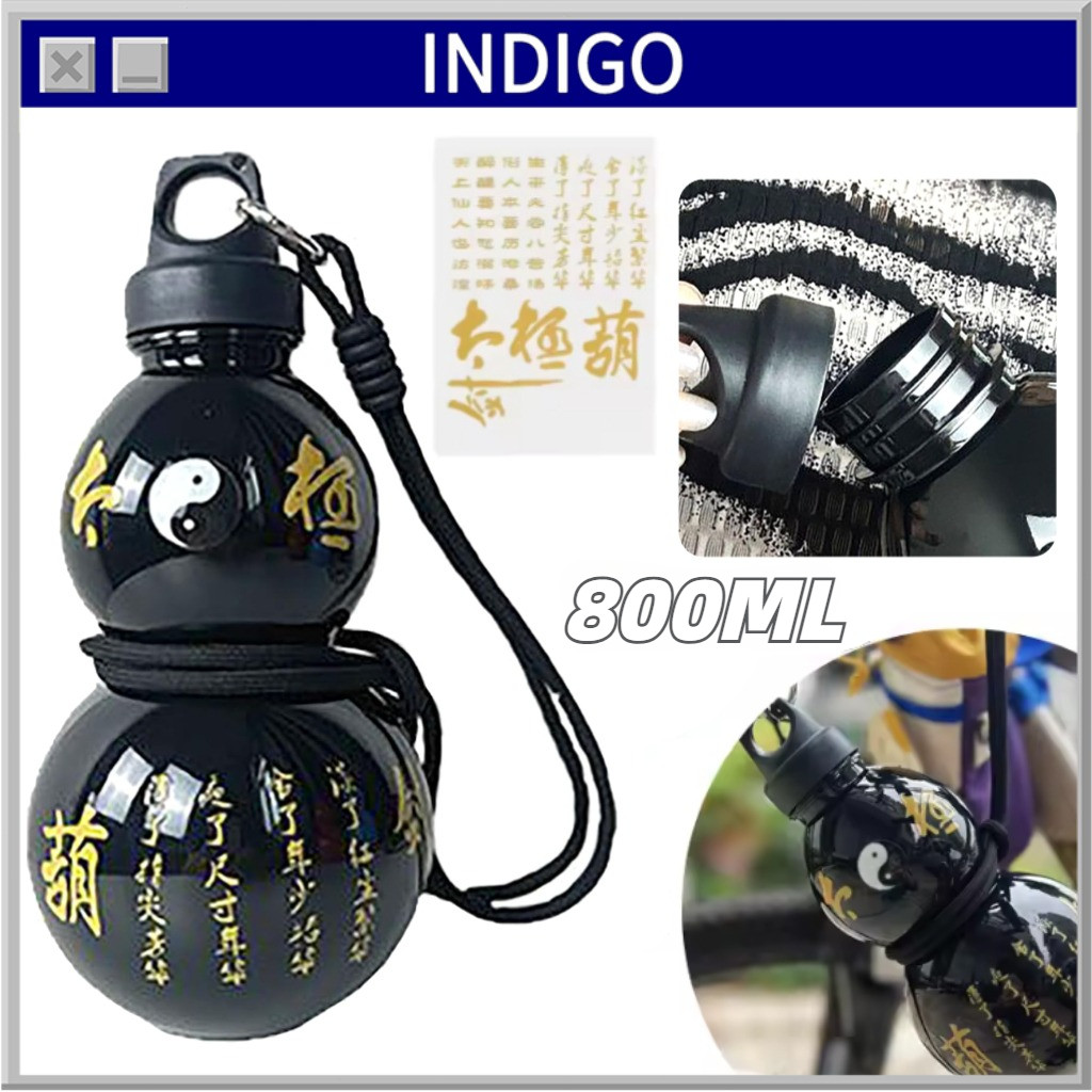 800ML Botol Air Labu / Gourd Water Bottle / Botol Minuman / Labu Botol Minum