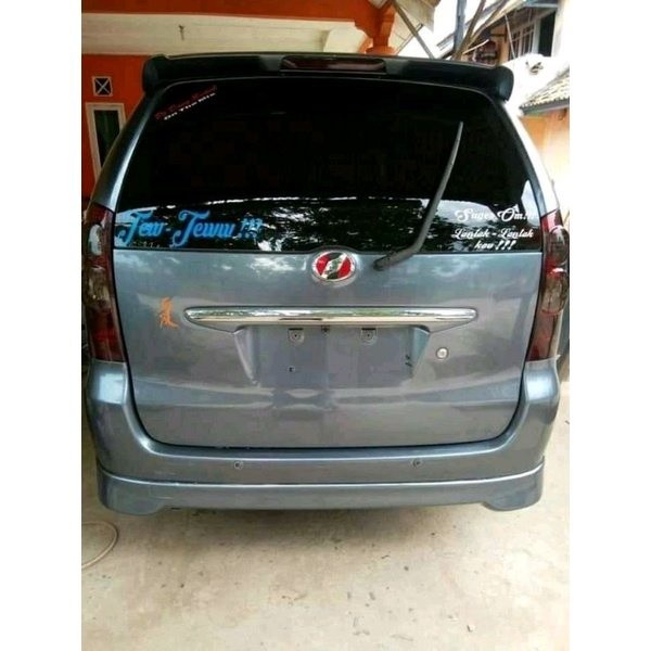bodykit avanza xenia type s belakang samping