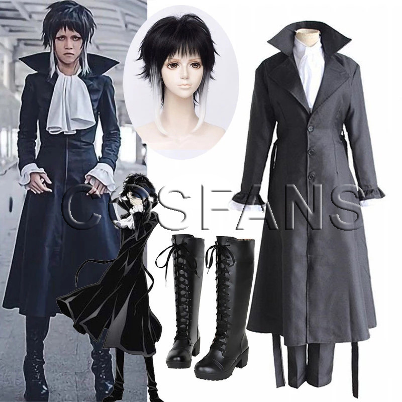 Anime Bungou Bungo Stray Dogs Cosplay uya Nakahara Ryunosuke Akutagawa Cosplay Costume Suit Hallowee