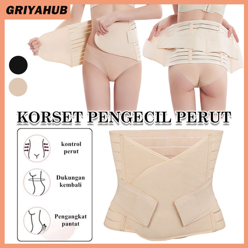 Korset Pengecil Perut/Korset Pengecil Perut Double Perekat/Korset Pelangsing Setelah Melahirkan