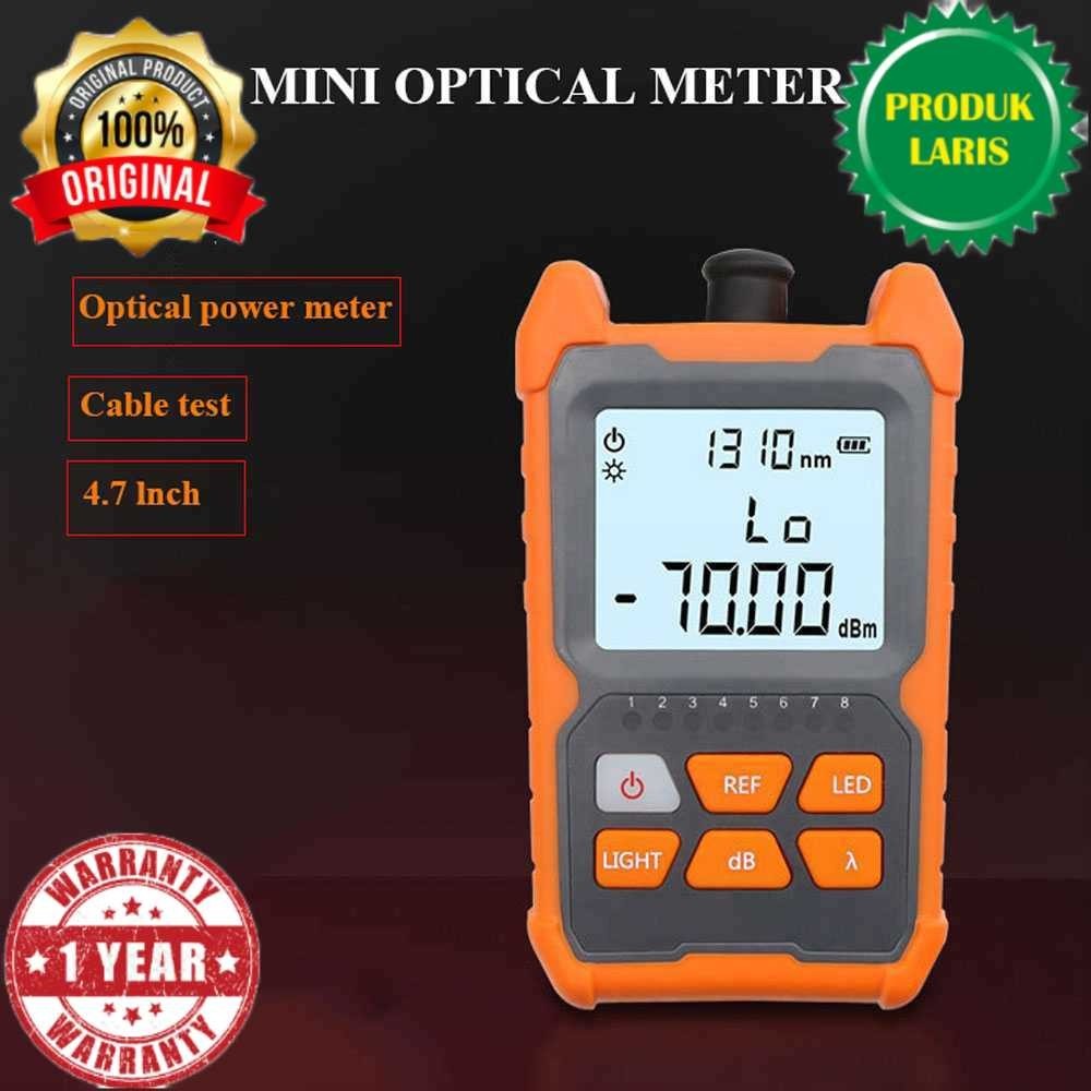 Linkwell Alat Tester Kabel Fiber Optik 2in1 OPM Power Meter 6dBm - LW-NK-706