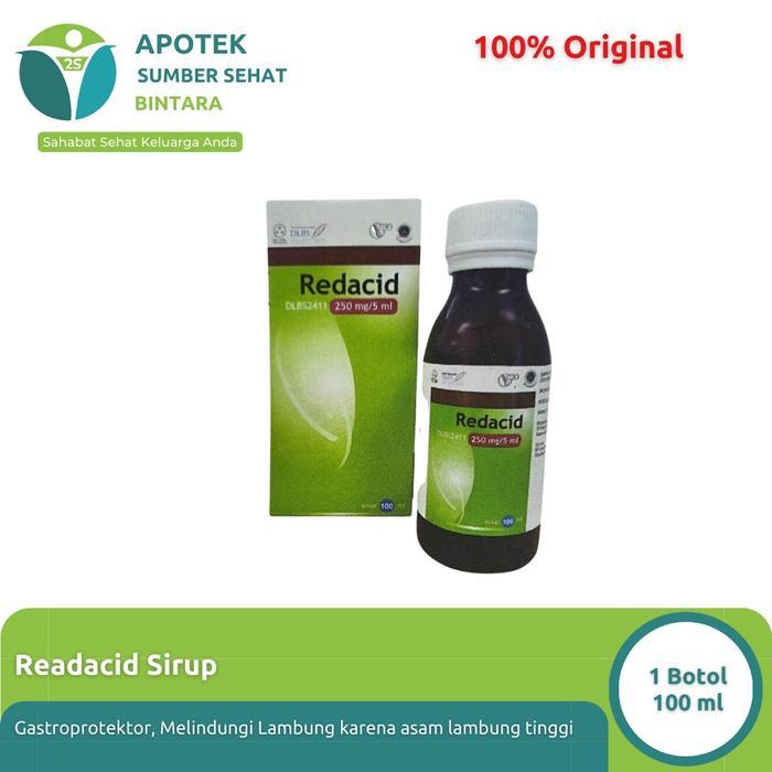 Redacid Obat Herbal Sakit Maag - Sirup 100 ml