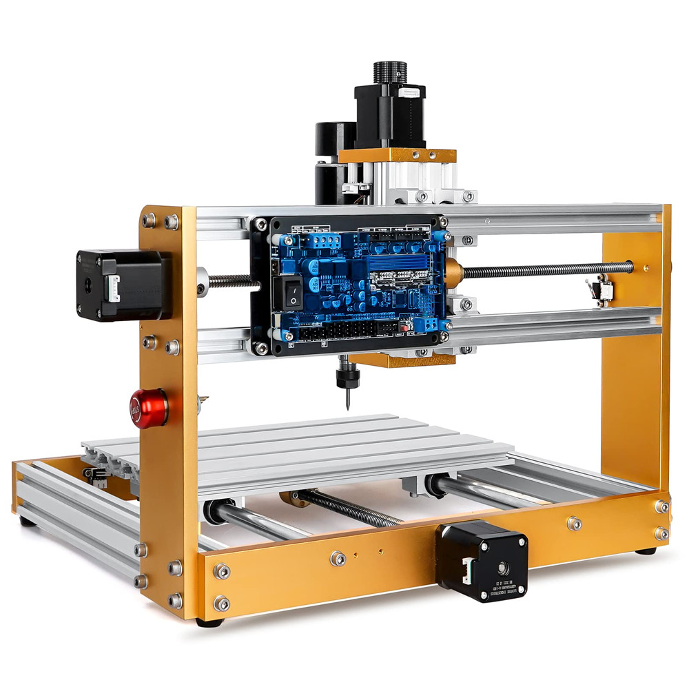 Offline Aluminum CNC 3018 Plus Frame 500W CNC 3018 Wood Router NEMA17 Stepper Motor PCB Milling Engr