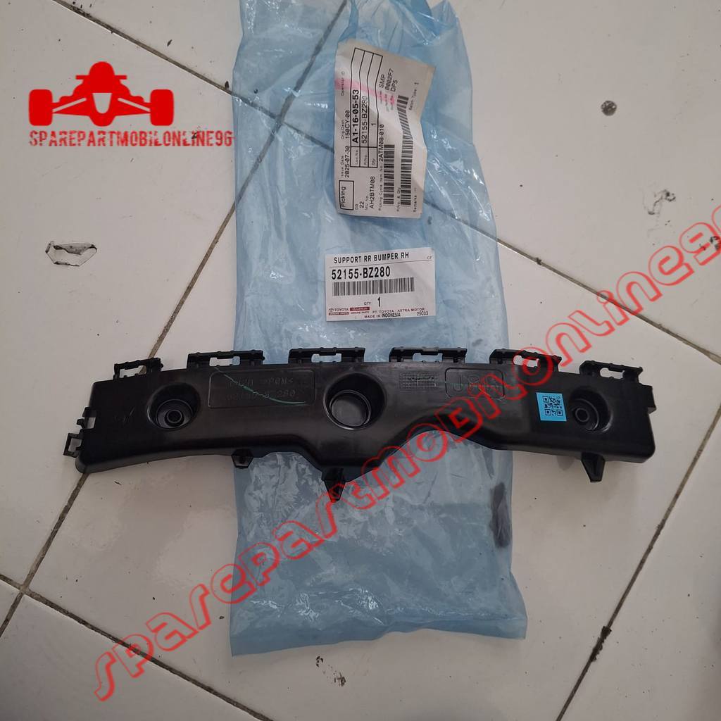 Bracket Breket Bumper Belakang Agya Ayla 2022 2023 2024 Asli