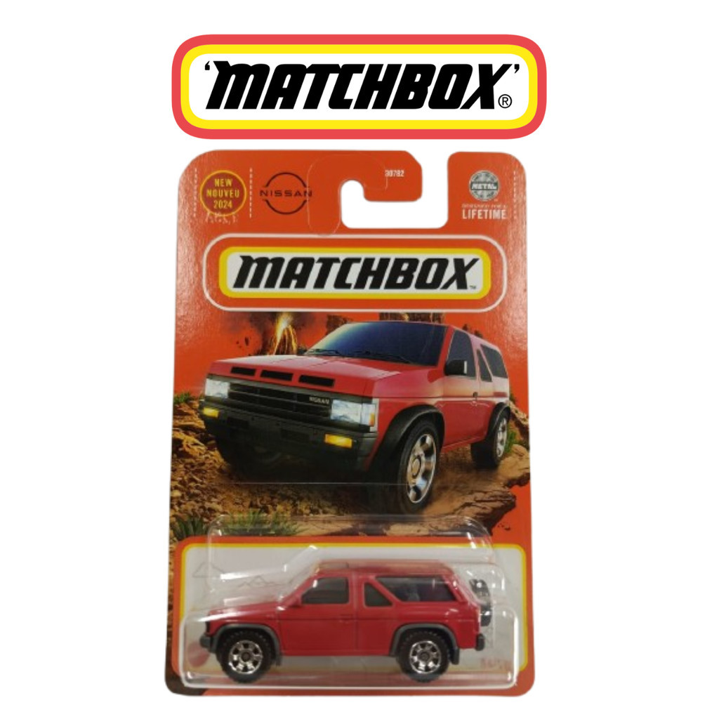 Matchbox 1985 Nissan Pathfinder Merah 93AL