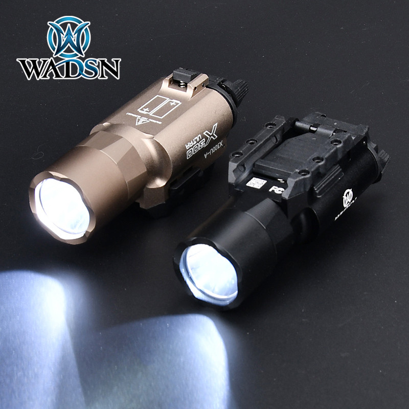 WADSN Tacitcal X300U x300 Ultra Surefire Flashlight Light  For Picatinny Rail AR15 M4 HK416 Airsof A