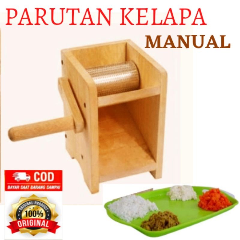 PARUTAN KELAPA / JAHE / SINGKONG / KUNYIT, PARUTAN MANUAL