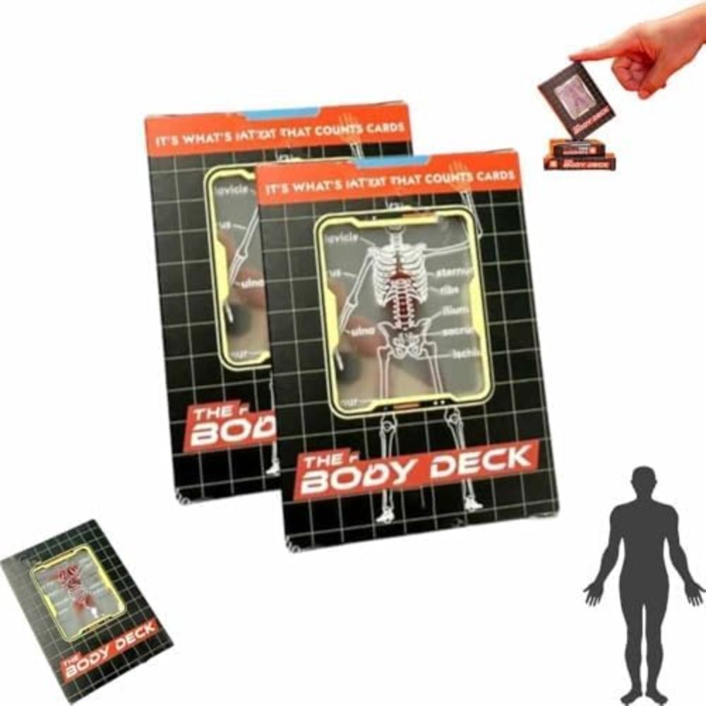 Mannequin Body Deck Human Anatomy Playing Cards Full Skeleton X-Ray Designs Hislaves The Body Deck S