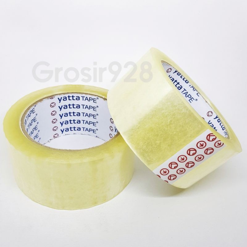Isolasi / Plakban / Lakban / OPP / Tape Yatta Coklat / Tan / Transparan 48 mm 2 inch 90 Yard