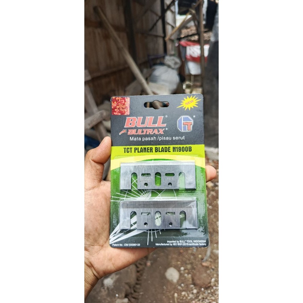 Bull mata pisau planer pasah kayu tct planer blade N1900B