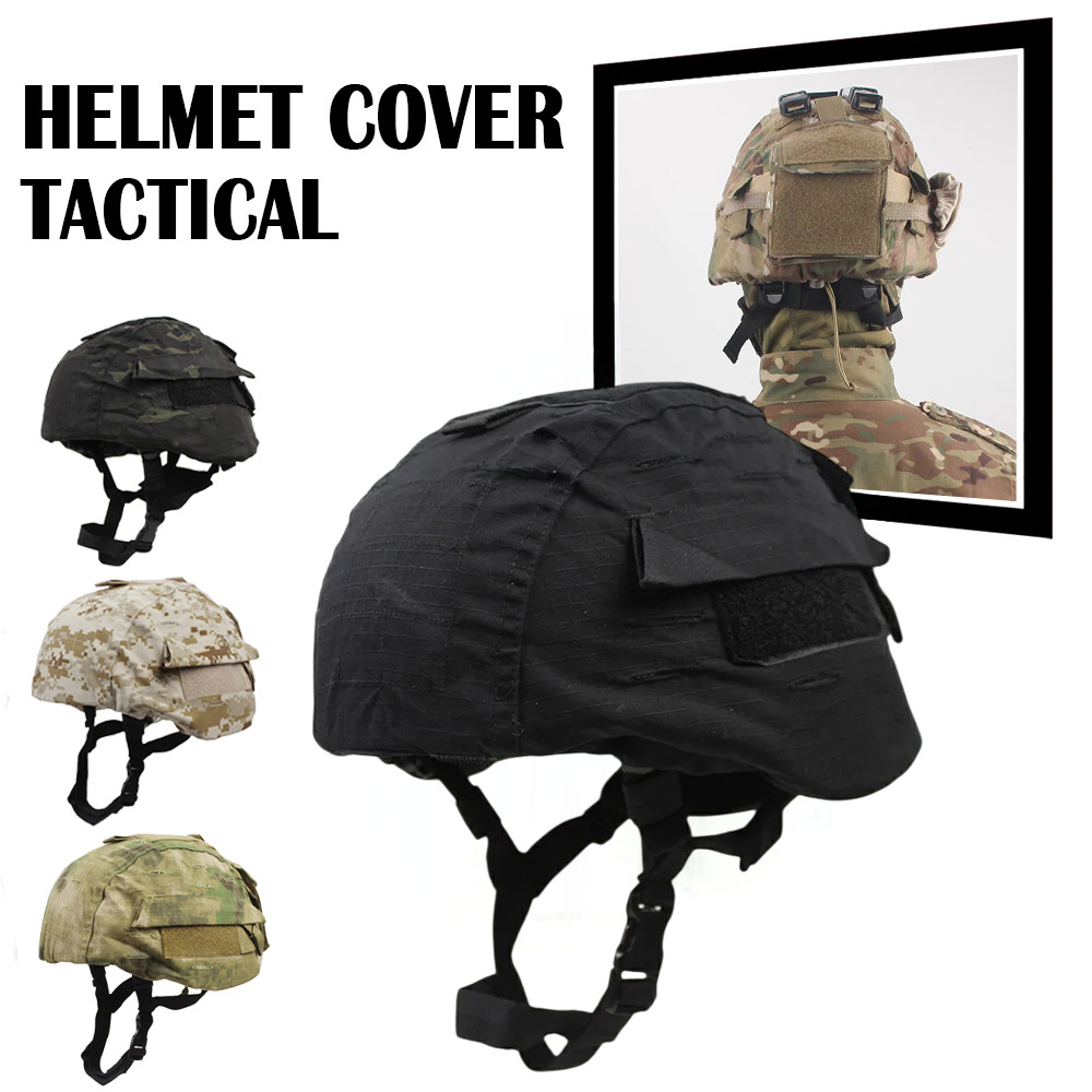 MI2000 Tactical Helmet Cover Camouflage Protective Shell Outdoor Hunting Shooting Airsoft Counterwei