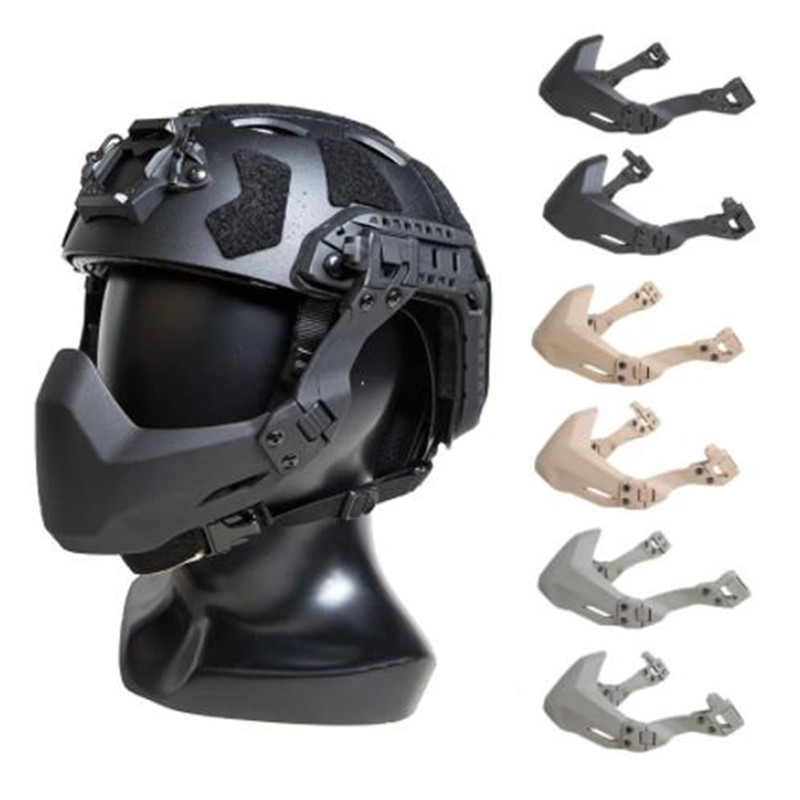 FMA Fog Half Seal Mask Tactical protective mask for Tactical Helmet DE/BK/FG