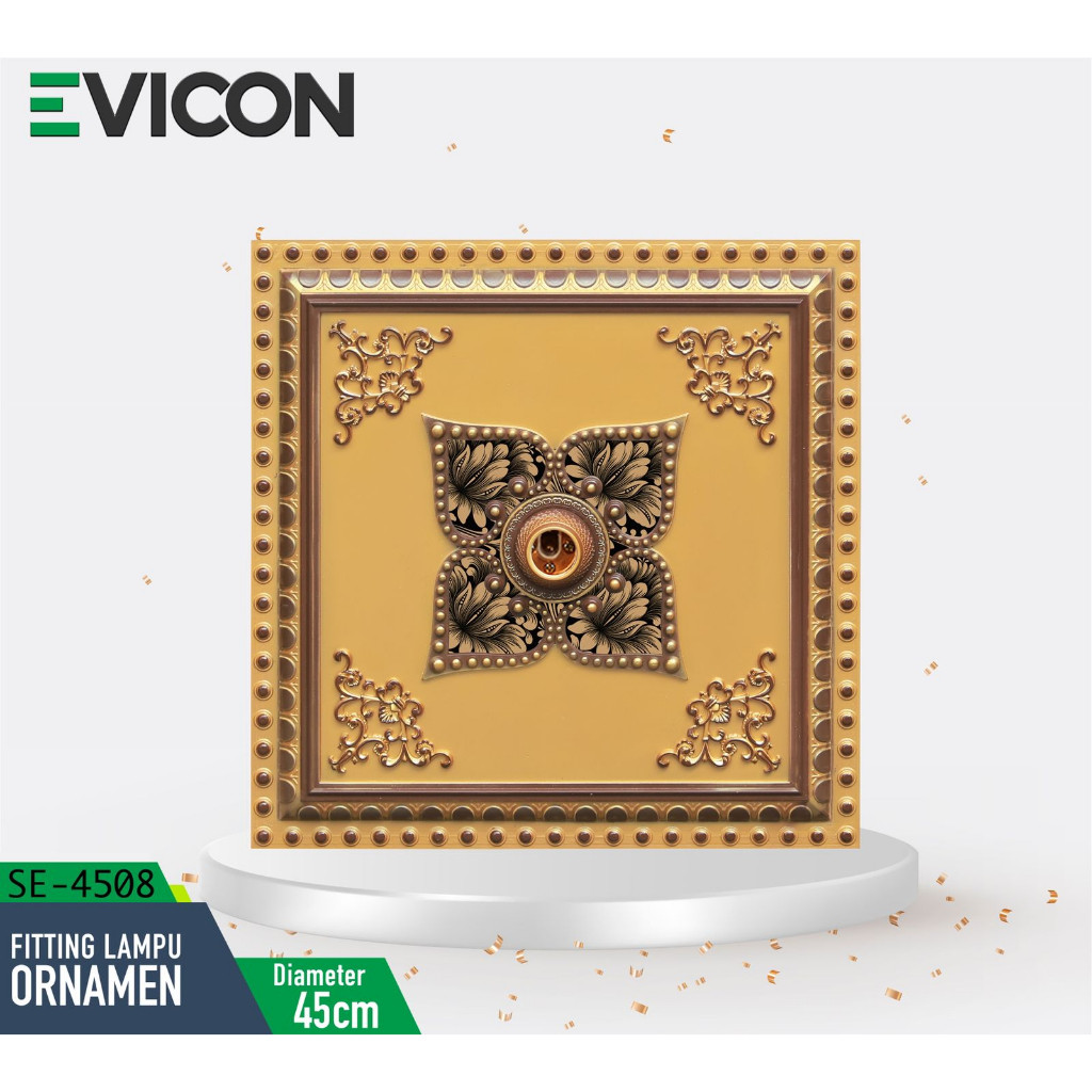 VICON FITTING LAMPU ORNAMEN 45CM / FITTING LAMPU ORNAMEN UKURAN 45 CM / FITTING BESAR / PITING LAMPU