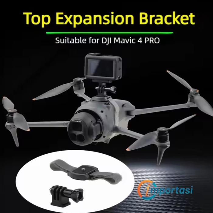 YX Top Expansion Bracket Mount Gopro Insta360 X5 Osmo 360 for DJI MAVIC 4 PRO Mounting Kamera Tas