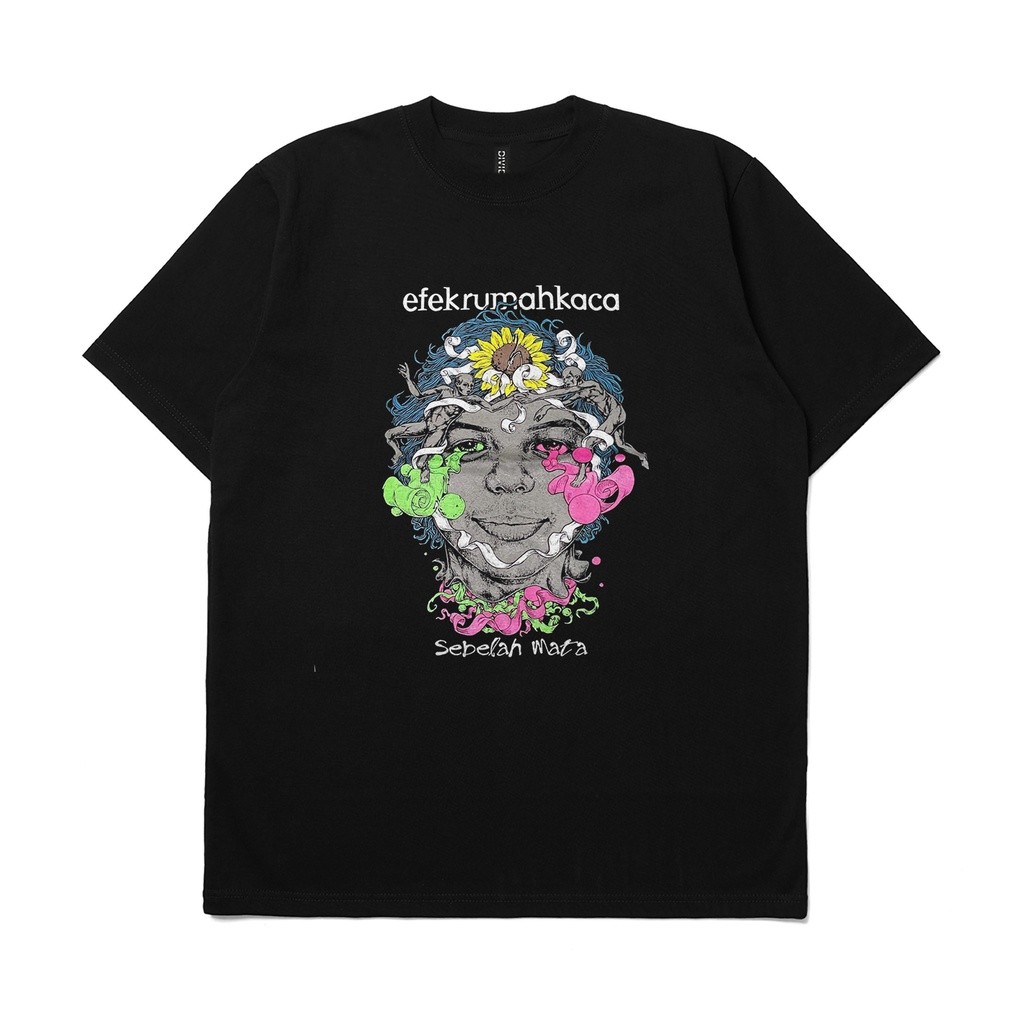 T-shirt Band Efek Rumah Kaca Sebelah Mata