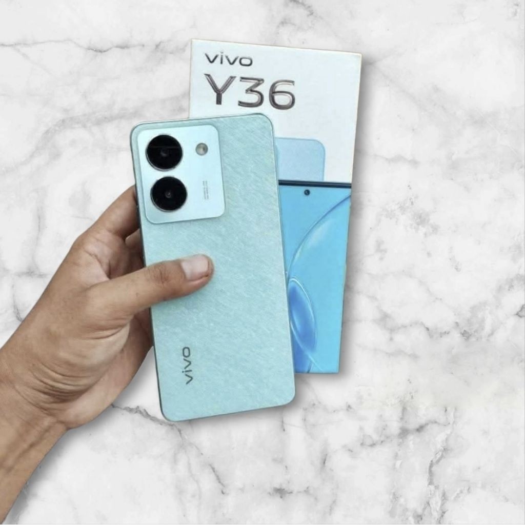 vivo y36 versi ram8 256gb hp second lengkap original istimmewa