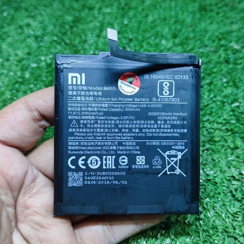 Baterai Xiaomi Mi 8 SE / Mi8 SE - Batre Model BM3D - Ori Copotan