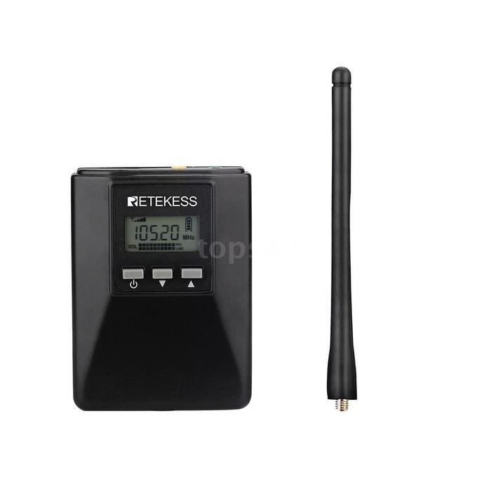Retekess Tr506 Transmitter Fm Portable Untuk Sistem Tour Guide