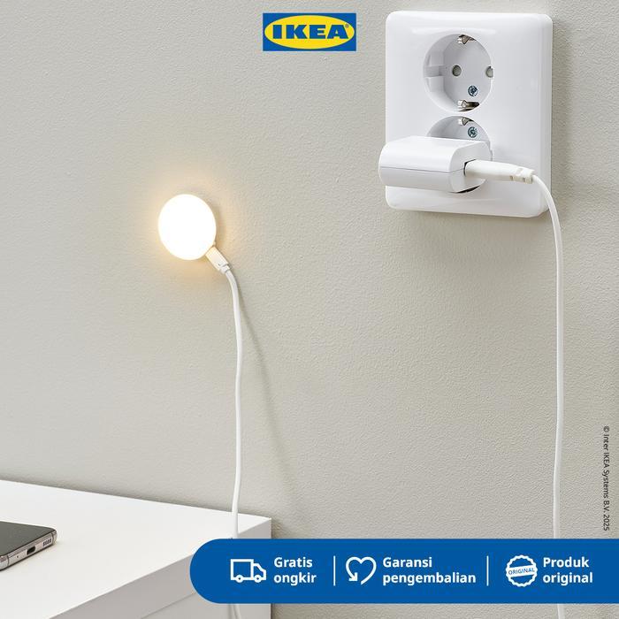 IKEA KAPPLAKE Lampu Sorot LED Serbaguna Putih
