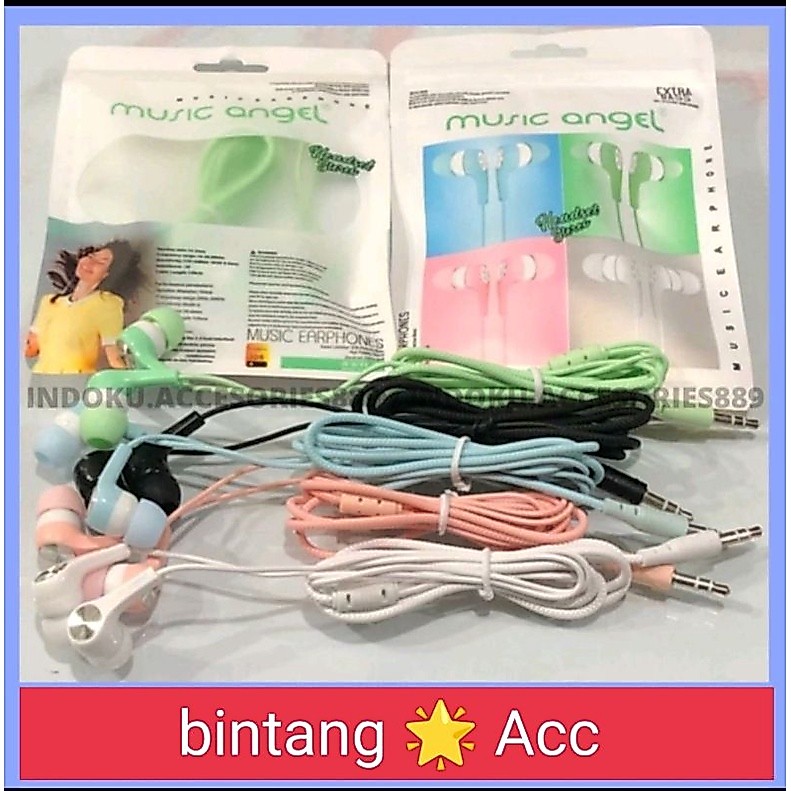HEADSET MACARON MACARON U19 HF STERIO EXTRA BASS HASENDFREE Hf