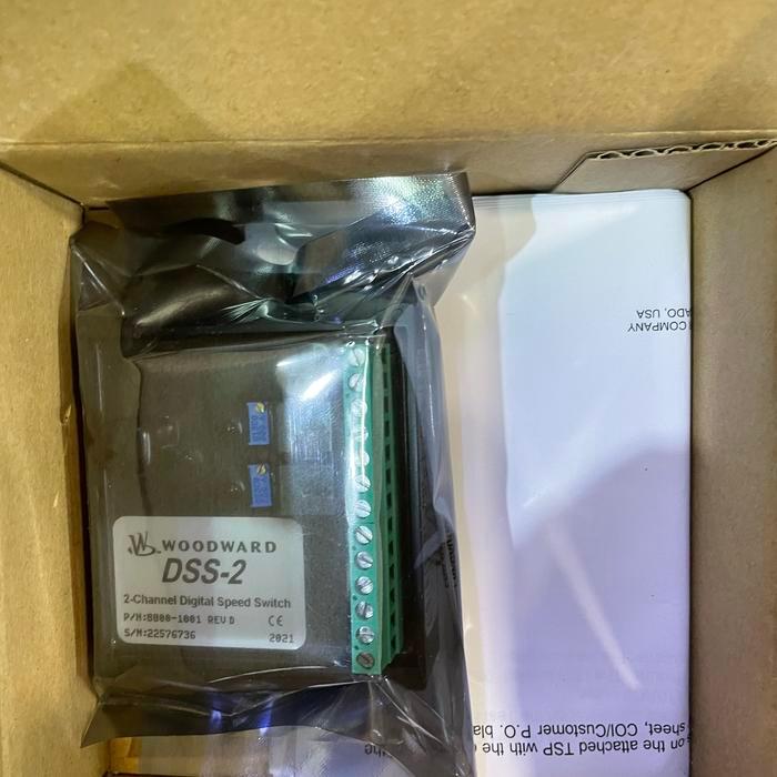 WOODWARD DSS-2 DIGITAL SPEED SWITCH 8800-1001