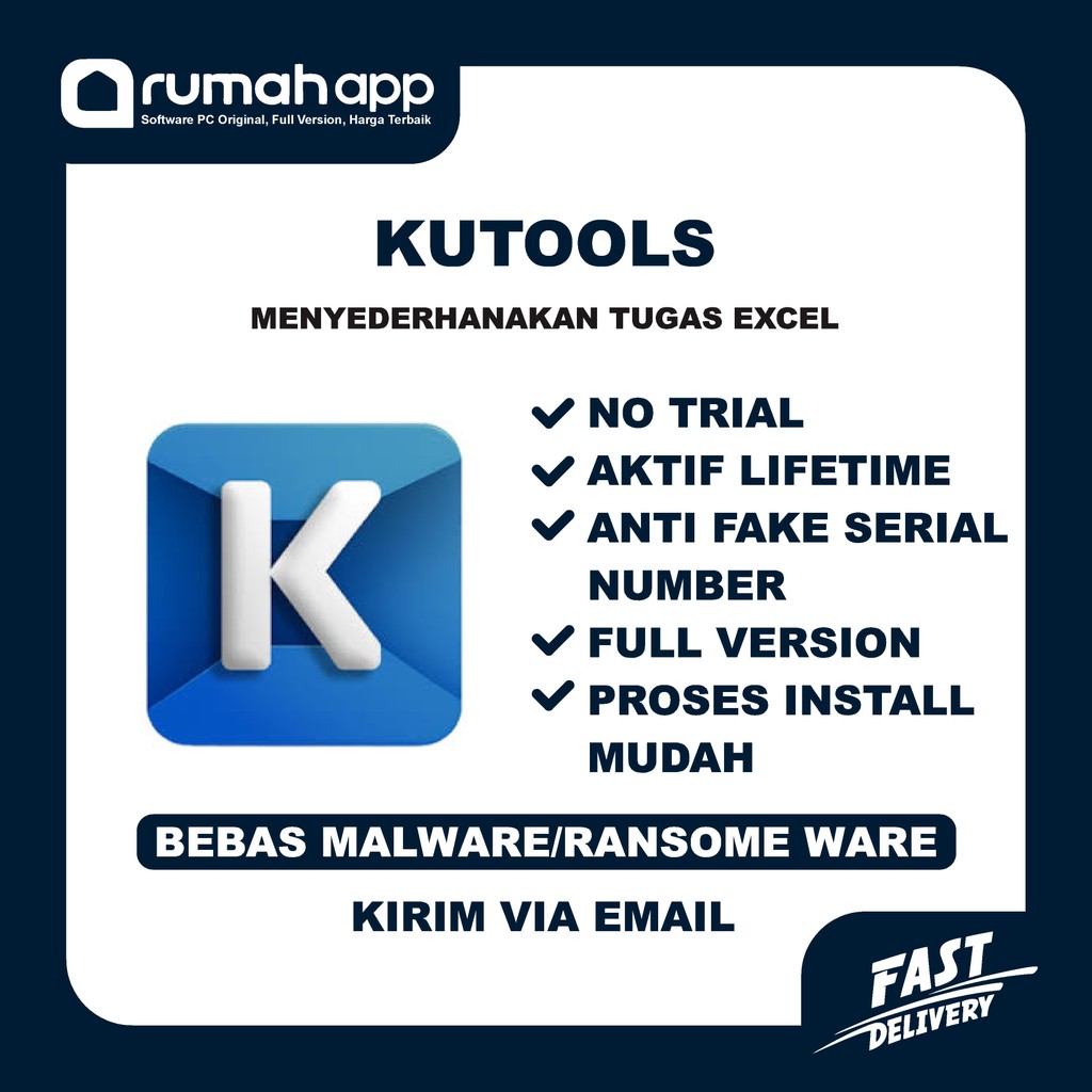Kutools 2026 For Word / Excel / Outlook Full Version Original Lifetime + Panduan Instalasi (WIN)