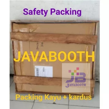 Packing Kayu Booth Portable
