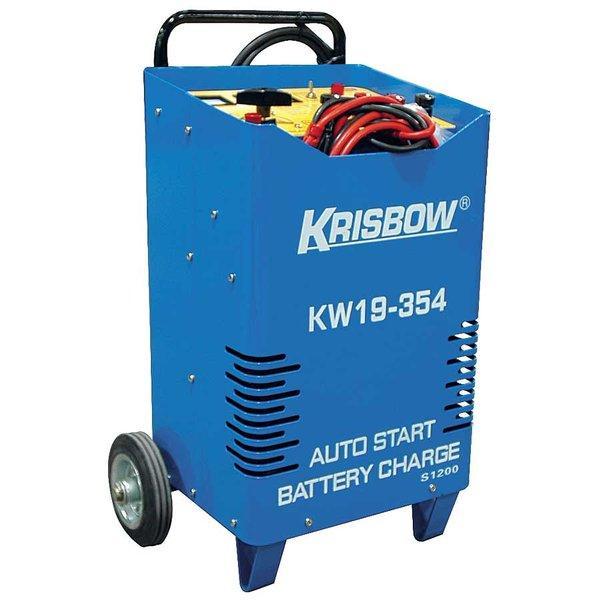 Charger Aki Mobil Battery Charger 100A Starter 1200A Krisbow