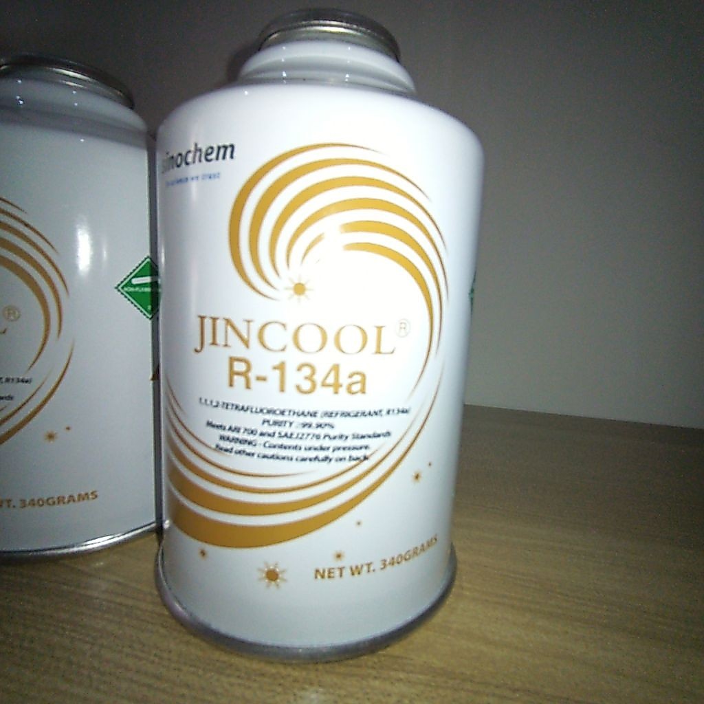 Fourclub_ Freon Kaleng R134A Ac Mobil Kulkas Jincool/ Freon Kemasan Kaleng 134A
