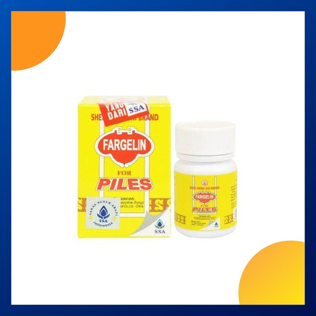 Fargelin For Piles Botol Isi 60 Pil