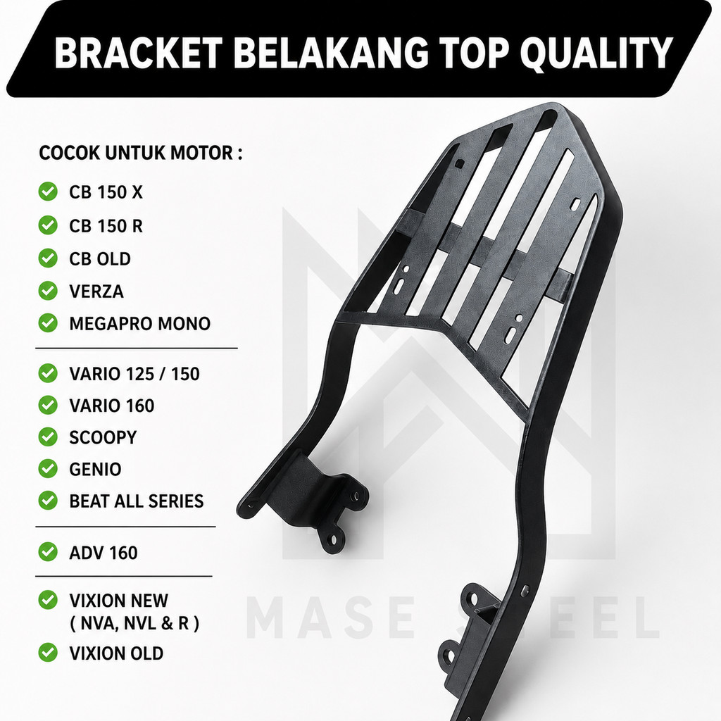 Bracket Box Motor Top Quality PNP CB150X CB150R CB Old Verza Megapro Mono Vario 125 150 160 Scoopy G