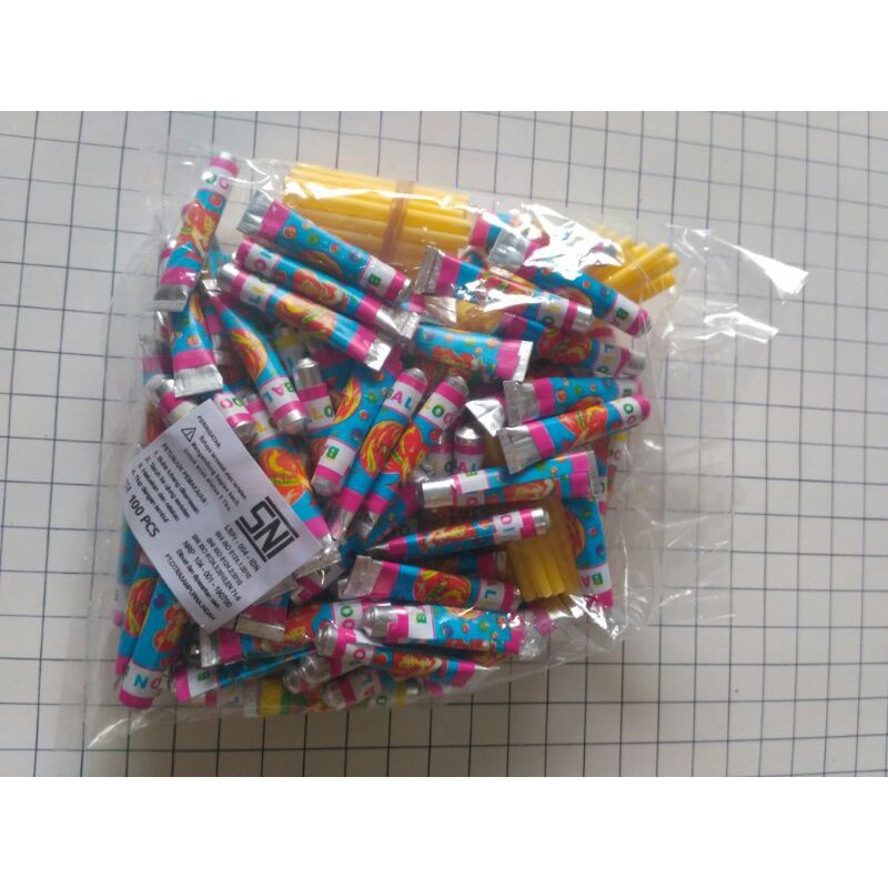 Balon Odol Tiup 777 Isi 100pcs Grosir