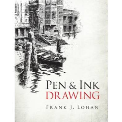 Book Pen & Ink Drawing