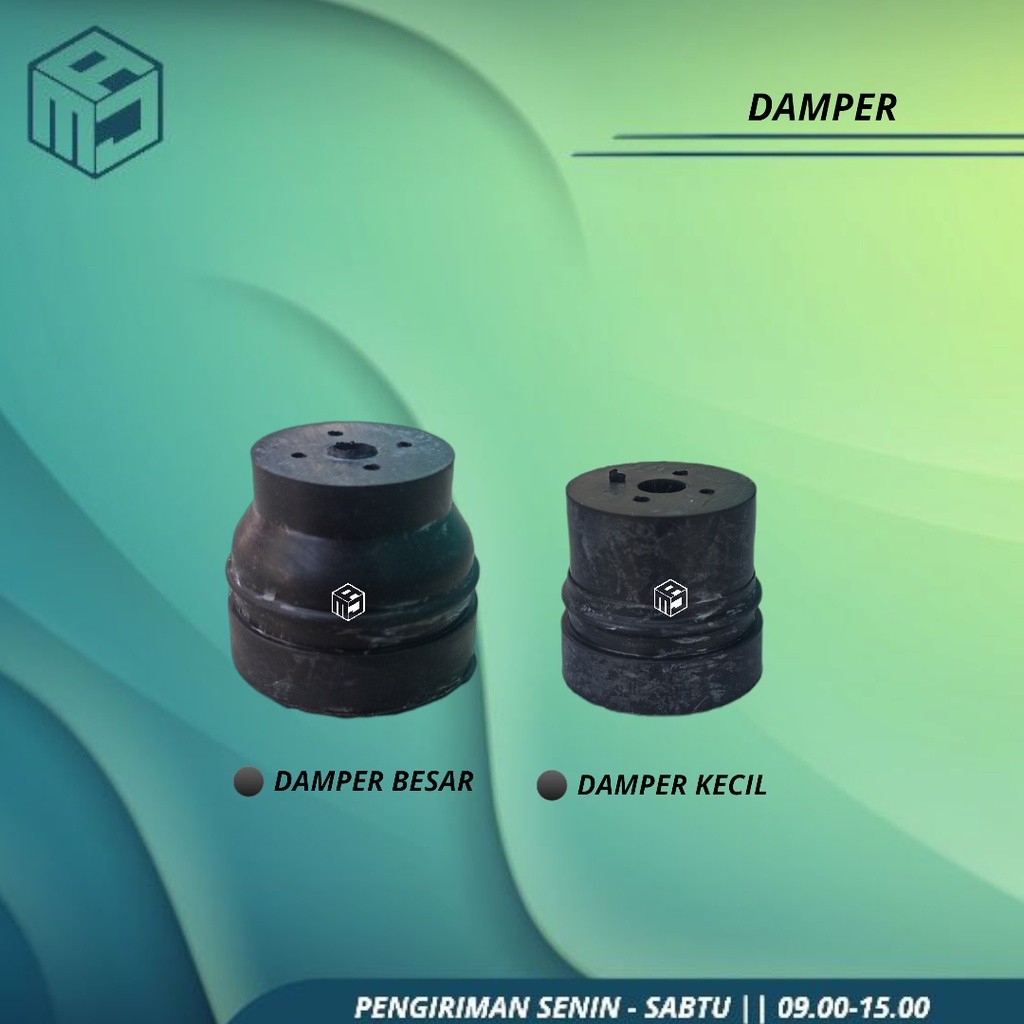 MJA 381 Damper Kecil Besar Karet Body Chainsaw