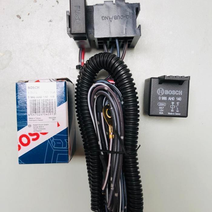 Kabel klakson+relay bosch(original)