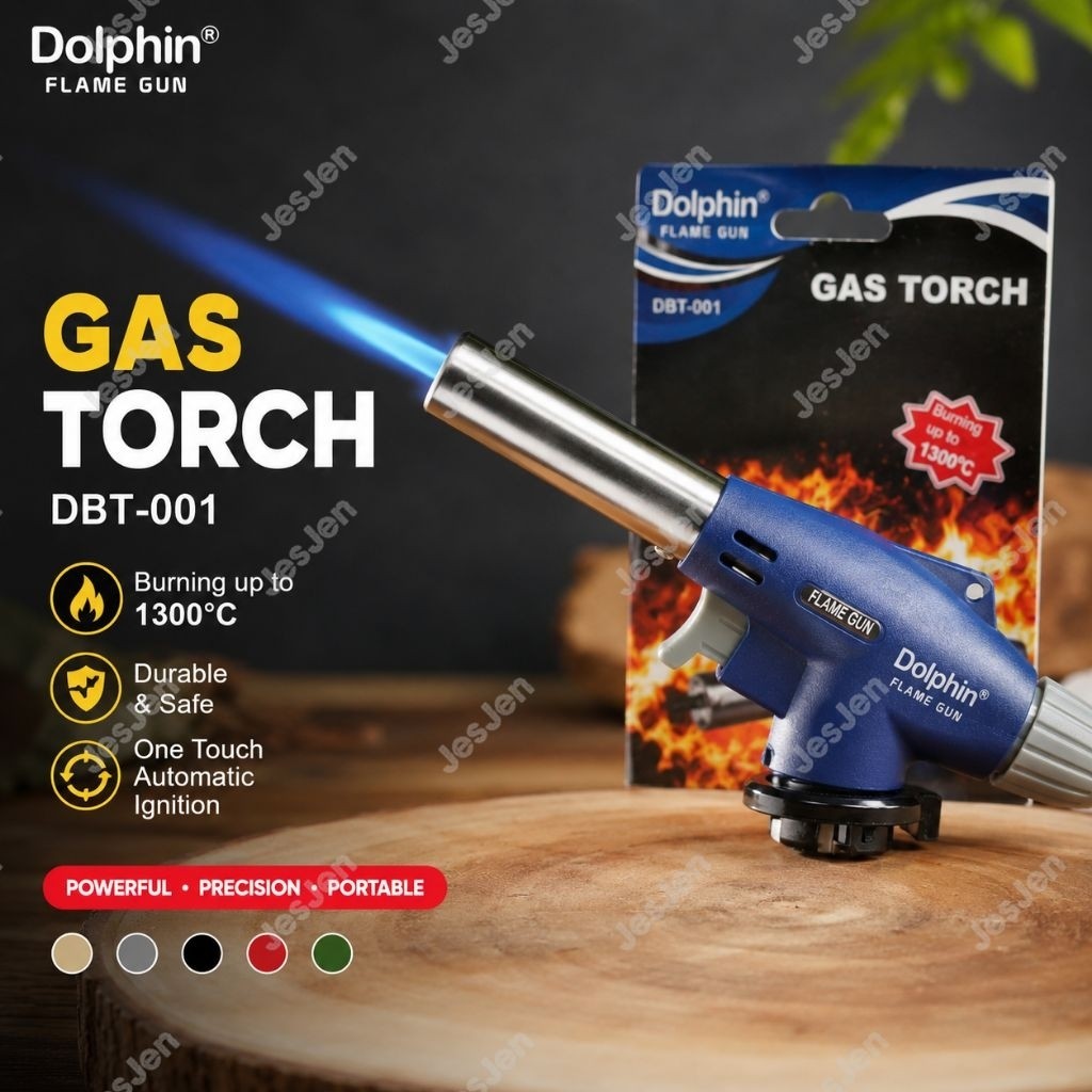 m2000 Flame Gun Dolphin - Gas Torch - Alat Bakar Korek Api Las - M2000 DBT001